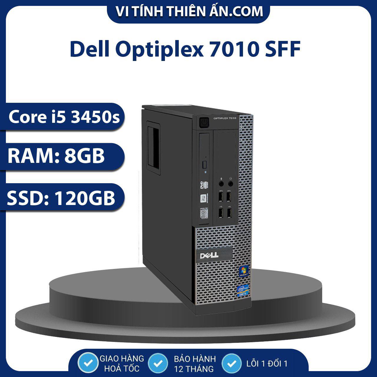 Dell OptiPlex 3020/9020 Core i3-4160/ 8GB DDR3/ 120GB SSD/ FULL BOX