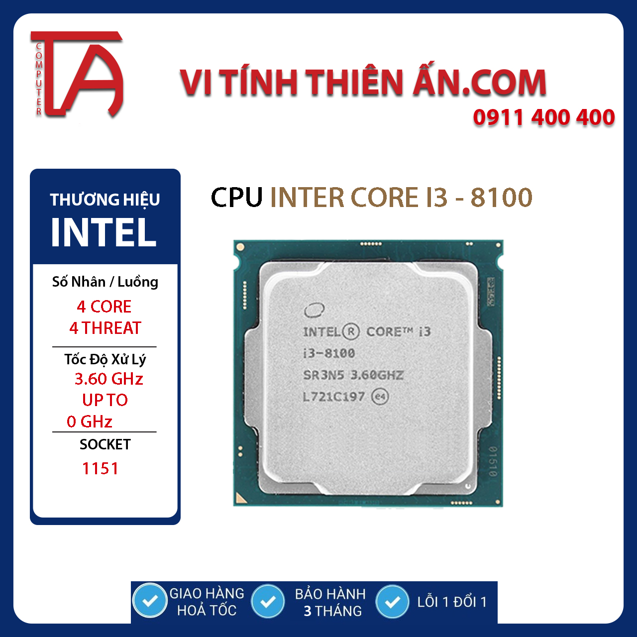 CPU intel 6th Gen Core i7-6700