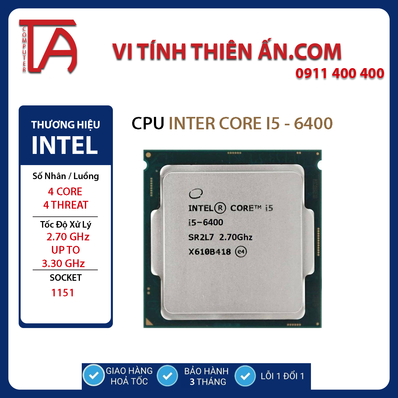 I5-7400 (3.0GHz / 6M / 1151)