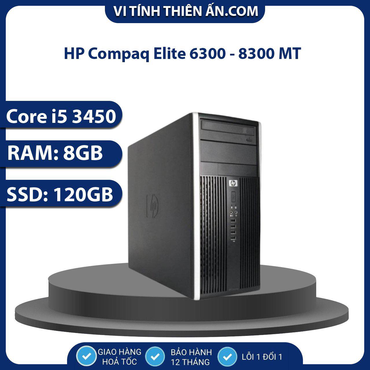 Máy tính văn phòng HP 800 G1 USDT Chip i3 4130