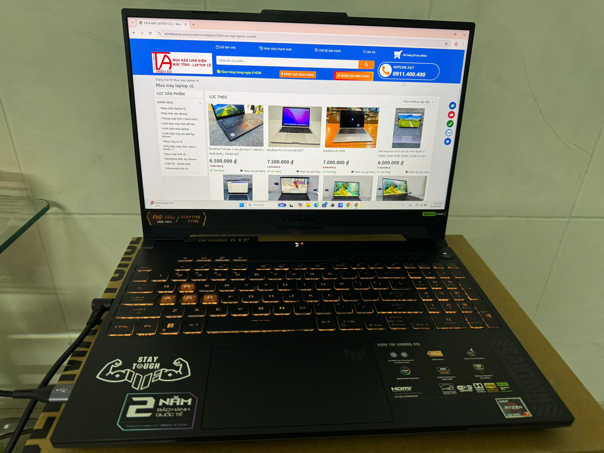 ASUS TUF Gaming A15 FA507NUR-LP101W