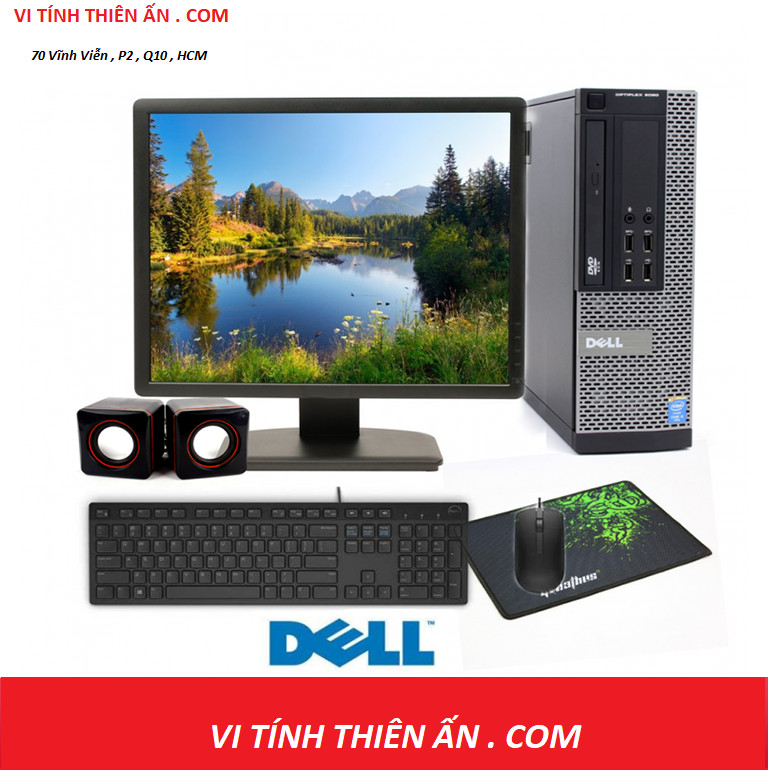 Máy bộ Dell giá rẽ chuyên cho văn phòng 