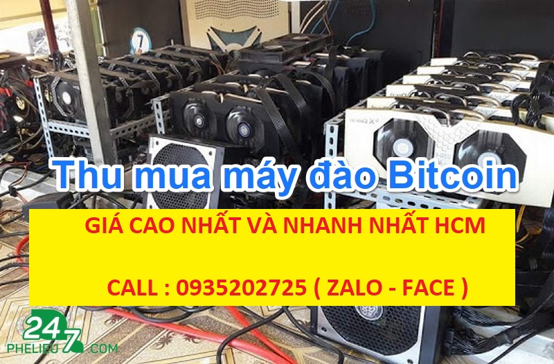 thu mua máy đào tiền ảo
