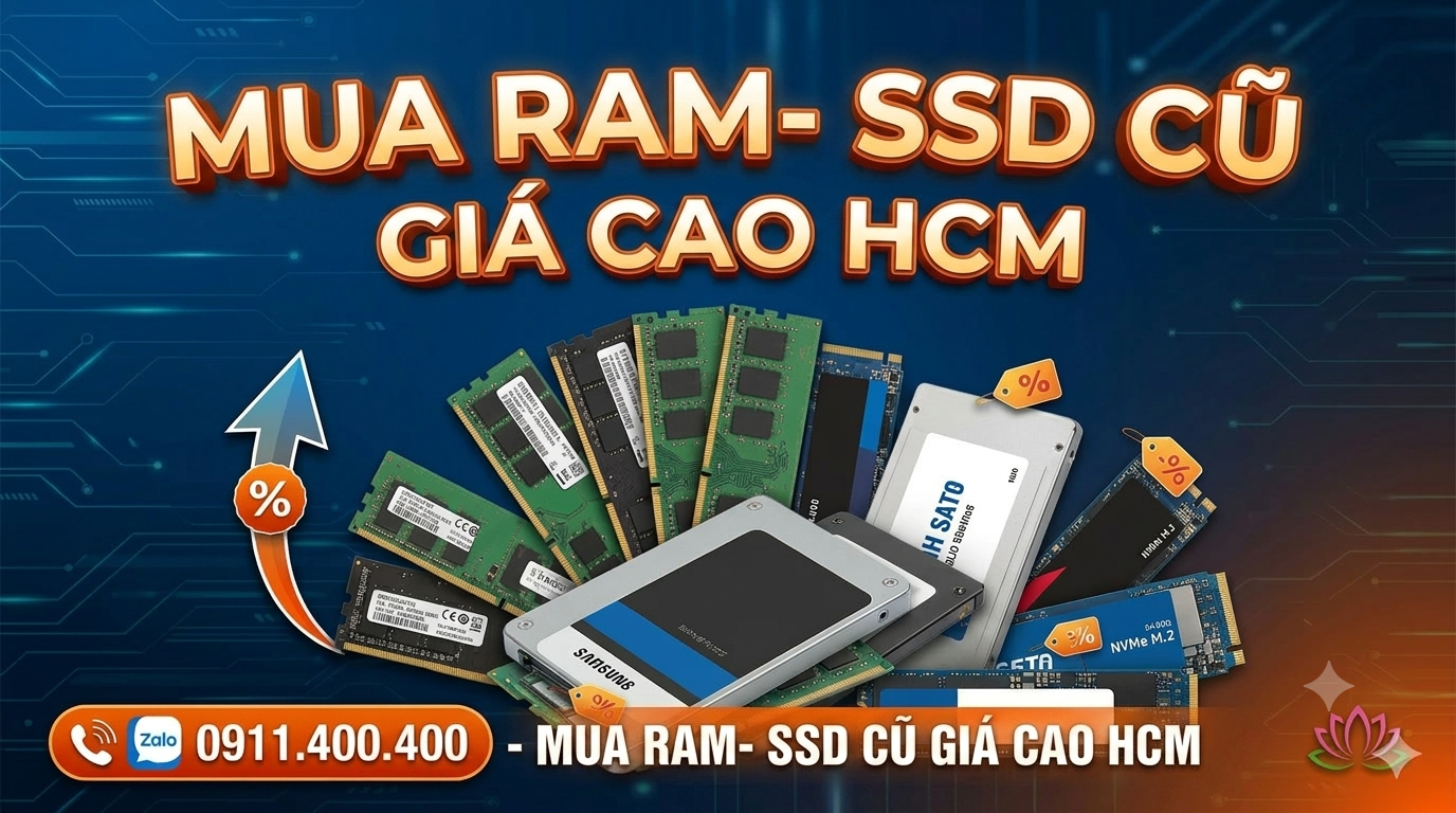 Thu Mua SSD Cũ Giá Cao Tận Nơi HCM